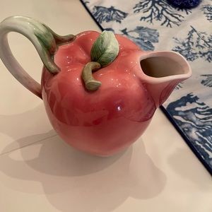 Vintage Ceramic Apple Pitcher